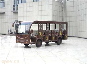  8-11座高檔仿古電動觀光車景區(qū)電瓶車圖片電動巡邏車消防車